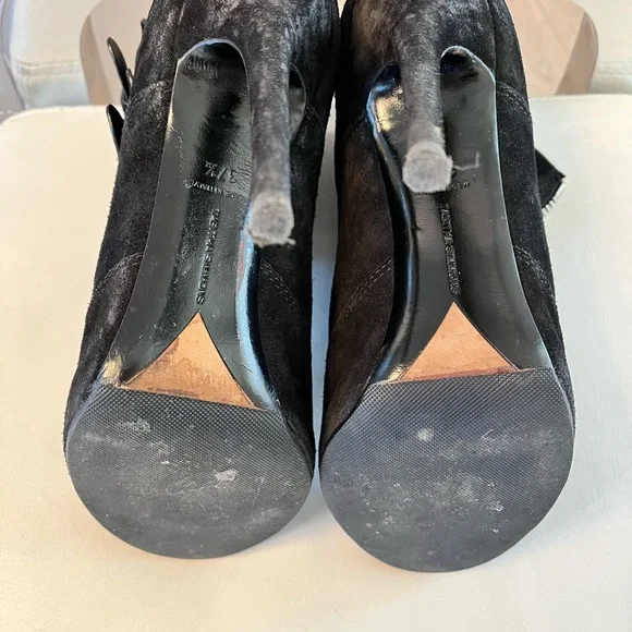 Tabitha Simmons black open toe booties - Picture 5 of 5